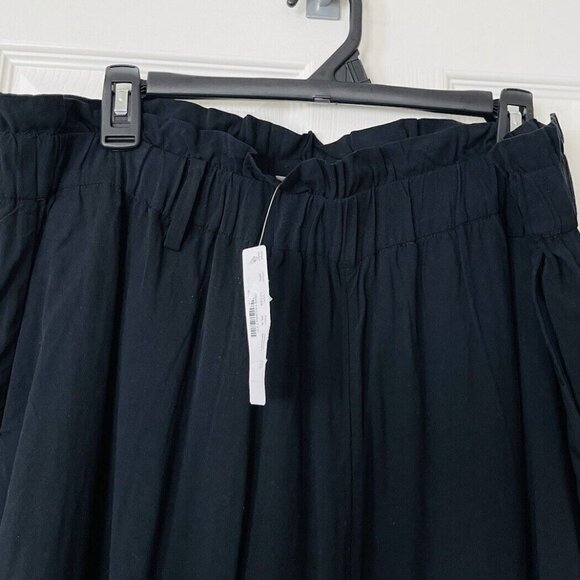 NWT J. Crew x Point Sur High Rise Black Pants size 16T. Gauzey, Lightweight, - Picture 3 of 3